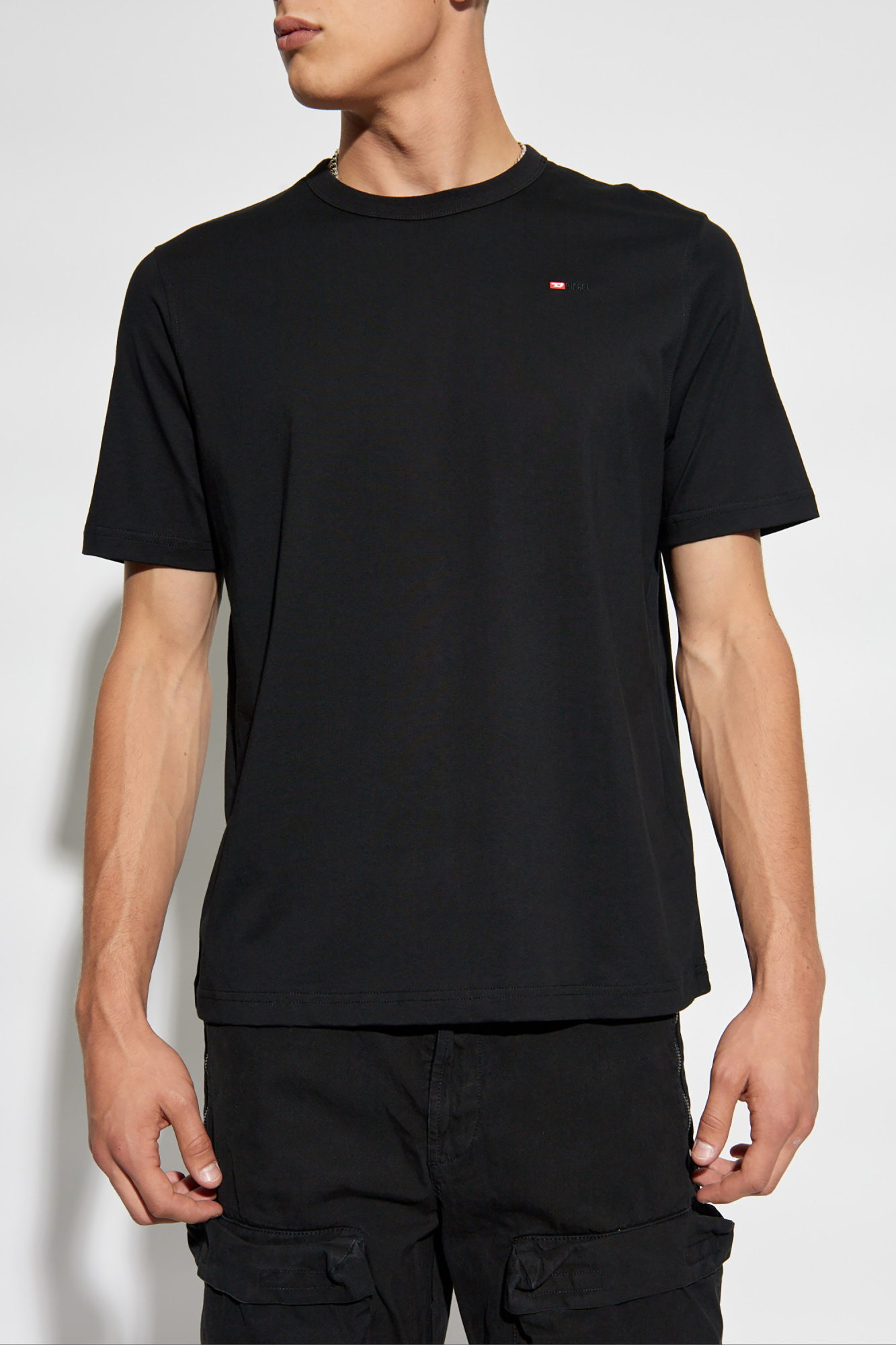 【新品・国内即発】DIESEL A14931 0NIAX 100 T-ADJUST-MICRODIV Black T-shirt T-ADJUST-MICRODIV Diesel - Vitkac Italy
